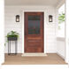 Bowton 1 Light 11.38 inch Powder Coated Bronze Outdoor Wall Sconce